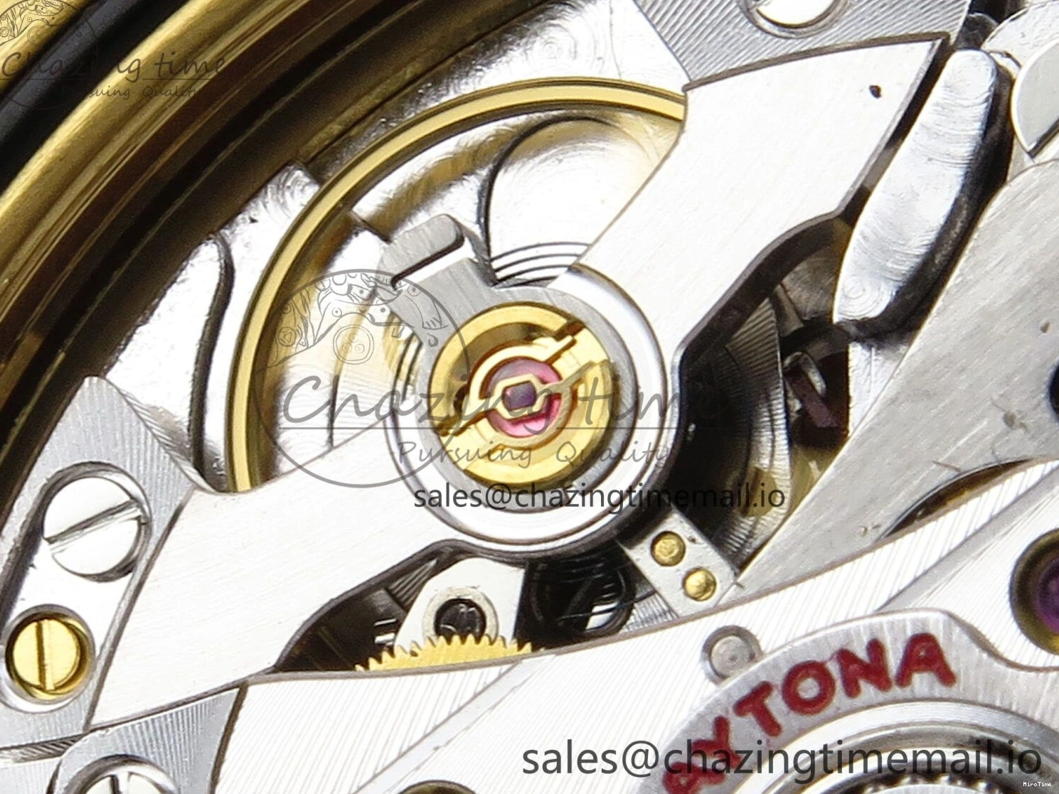 MiroTime 0318 Daytona 126508 APSF 1:1 Best Edition YG Black Dial on YG Braclet SH Unisex 739